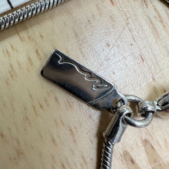 Lani Silver Tone Intertwined Ring Pendant Necklace 23" With Adjustable Chain - Picture 8 of 11